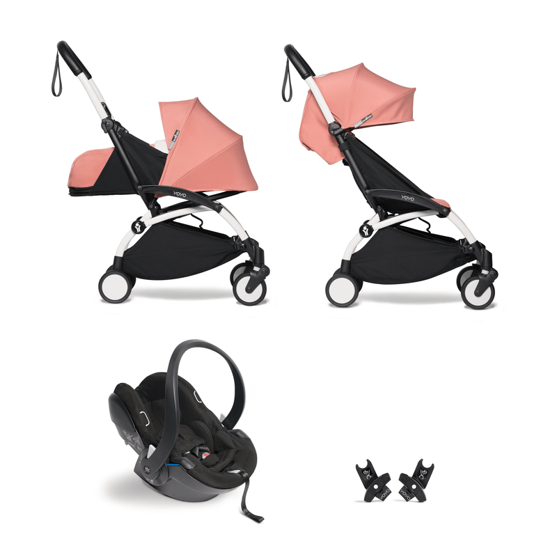 BabyZen YoYo2 All-You-Need Bundle White/Ginger Travel Systems 6531-WHT-GIR 3701244000609