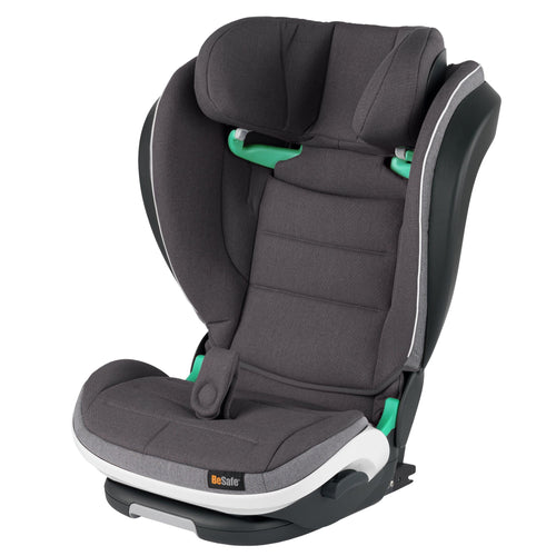 BeSafe iZi Flex FIX i-Size Car Seat Metallic Melange Highback Booster Seats 10010200-MM 7043485180020