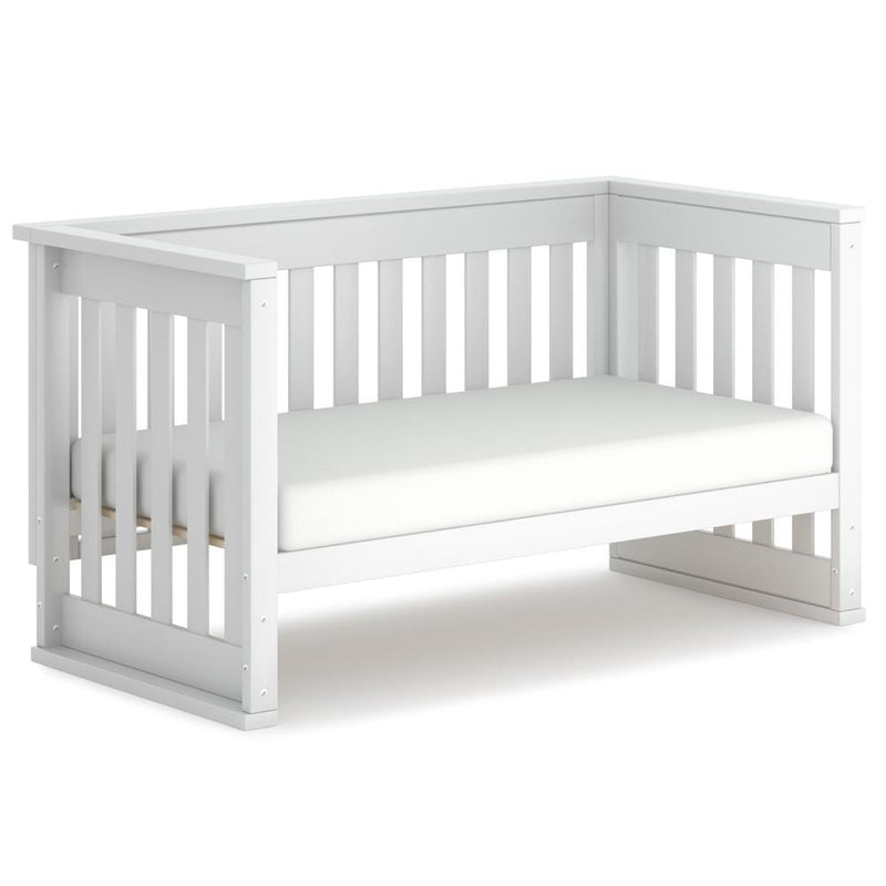 Boori Eton Convertible Plus Cotbed Barley White Cot Beds B-ETCP-BA 9328730024624