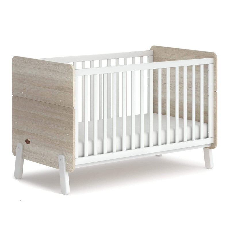 Boori Natty Cotbed Barley White & Oak Cot Beds B-NACB-BAOA 7426968233121
