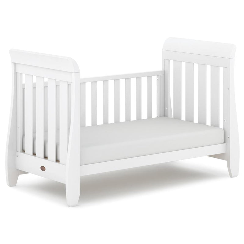 Boori Sleigh Urbane Cotbed Barley White Cot Beds B-SLUCB-BA 9328730024440