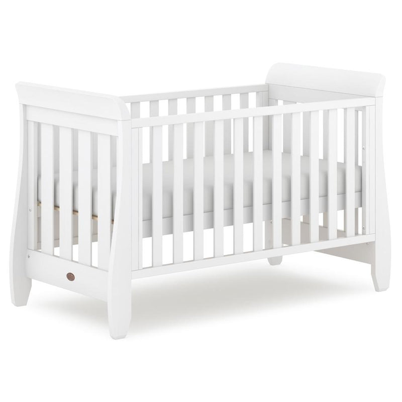 Boori Sleigh Urbane Cotbed Barley White Cot Beds B-SLUCB-BA 9328730024440