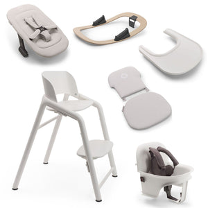 You added <b><u>Bugaboo Giraffe Highchair Complete Newborn Bundle in White</u></b> to your cart.