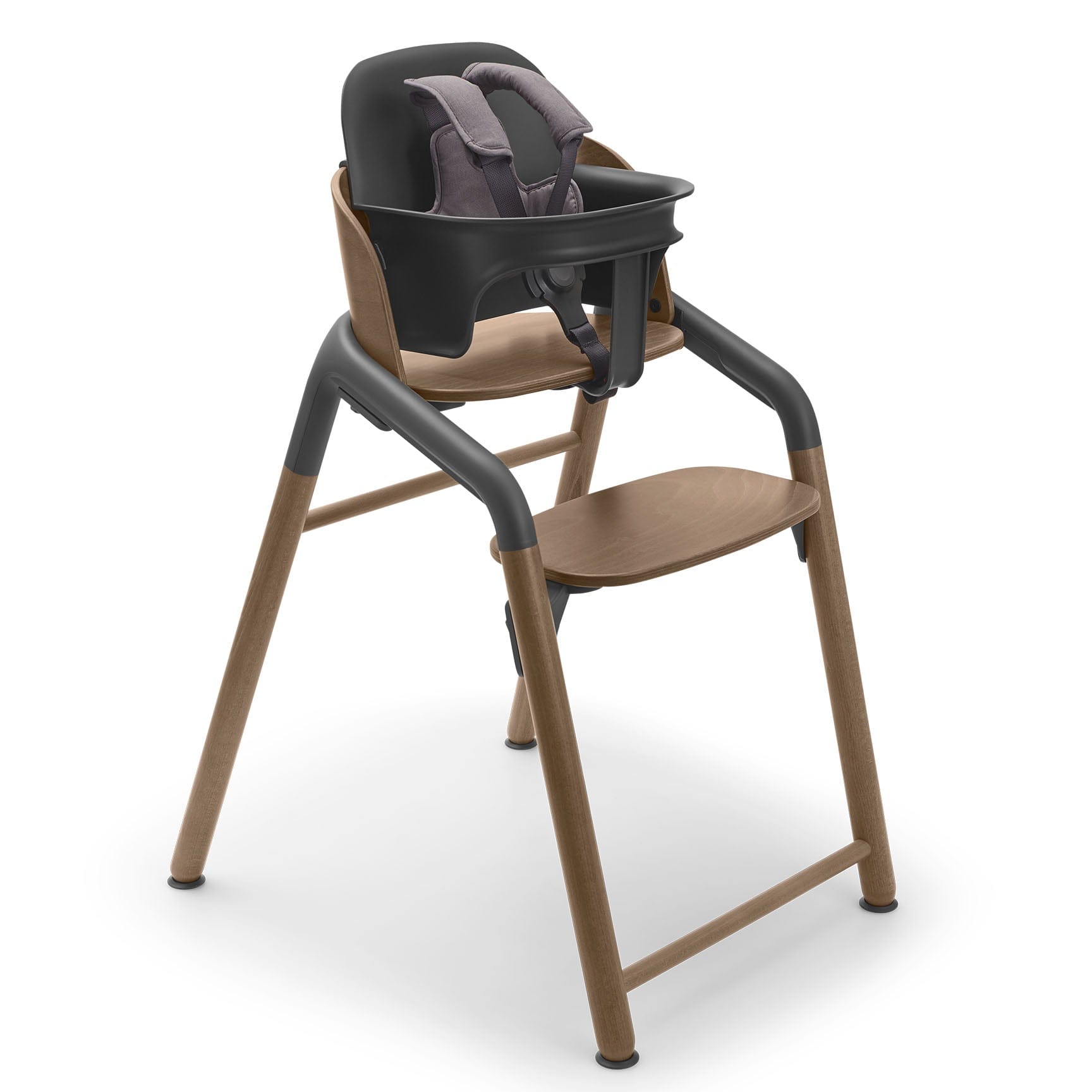 Bugaboo Giraffe Highchair Complete Newborn Bundle in Wood Grey Baby Highchairs 12270-WOO-GRY