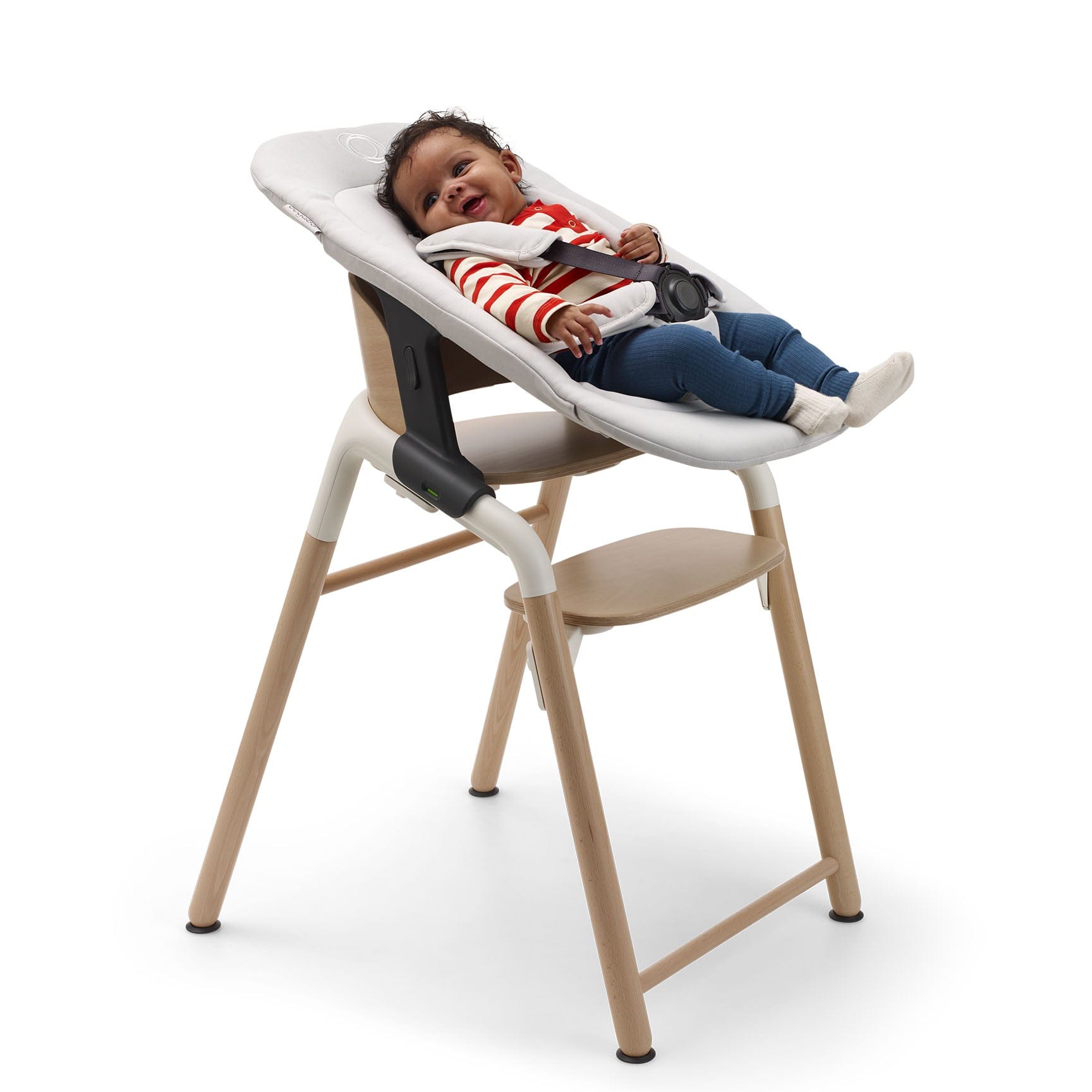 Bugaboo Giraffe Newborn Set in Polar White Baby Highchairs 200004002