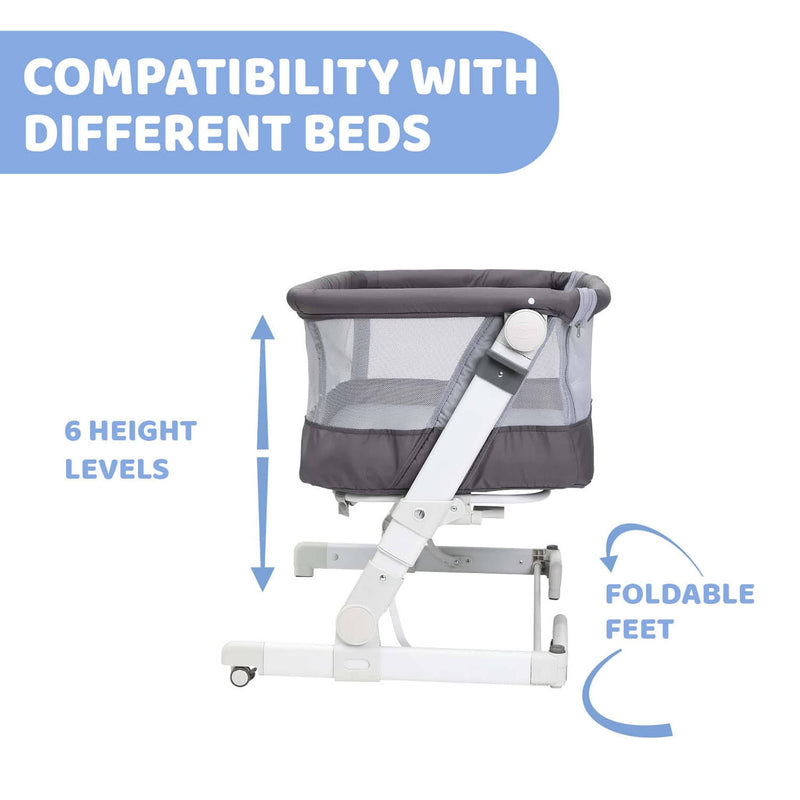 Chicco Next2Me Pop Up Bundle in Atmosphere Cribs 12093-ATM 8058664160709