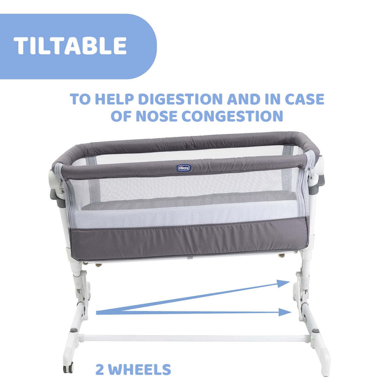 Chicco Next2Me Pop Up Bundle in Atmosphere Cribs 12093-ATM 8058664160709