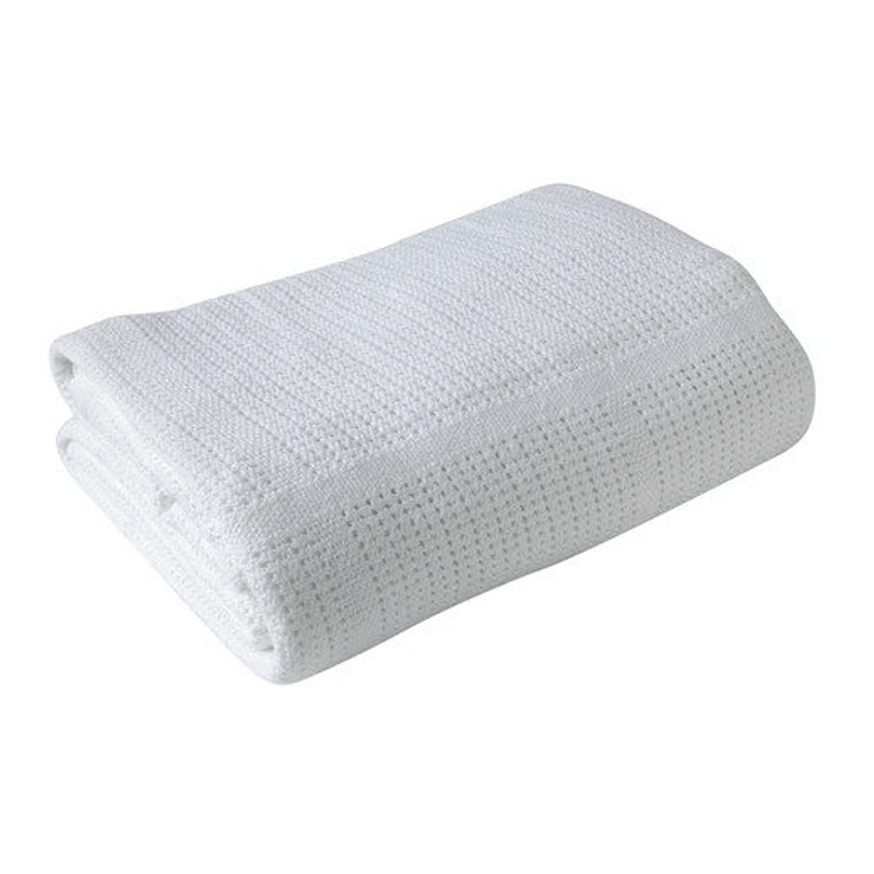 Clair De Lune Cellular Cot Blanket White Cot & Cot Bed Blankets CL4984 5033775004503