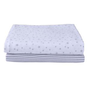 You added <b><u>Clair de Lune Fitted Cotbed Printed Sheet 2 Pack Grey</u></b> to your cart.