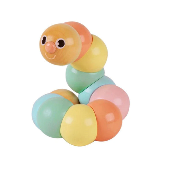 Classic World Caterpillar in Pastel Colours Baby Sensory Toys