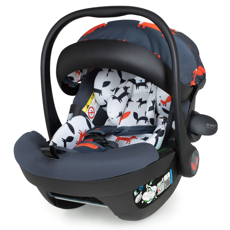 Cosatto Acorn i-Size Car Seat Charcoal Mister Fox Baby Car Seats CT5231 5021645066669