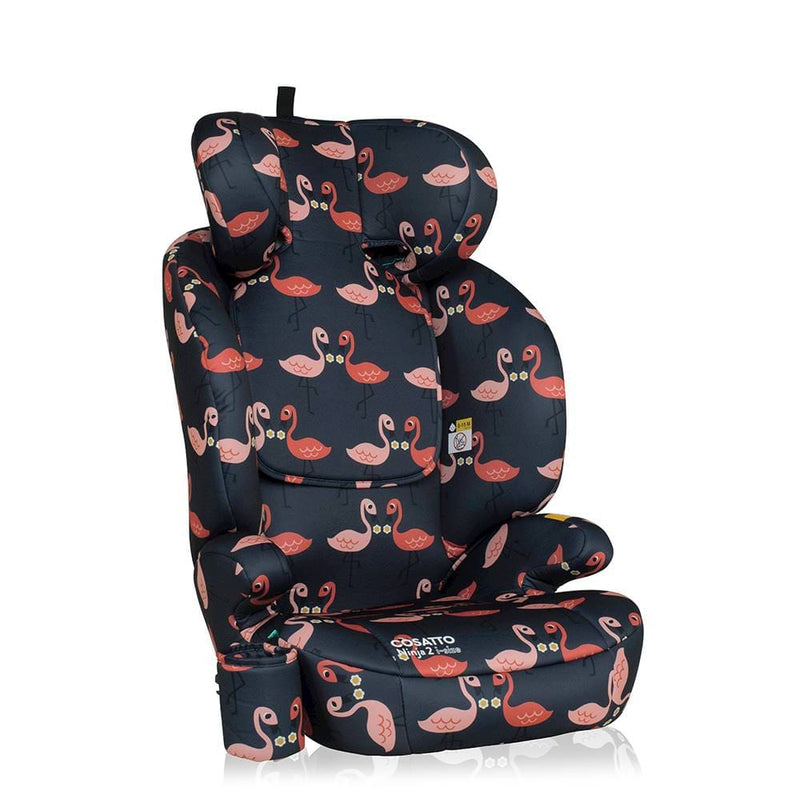 Cosatto Ninja 2 i-Size Group 2,3 Car Seat in Pretty Flamingo Car Seats CT5382 5021645068175
