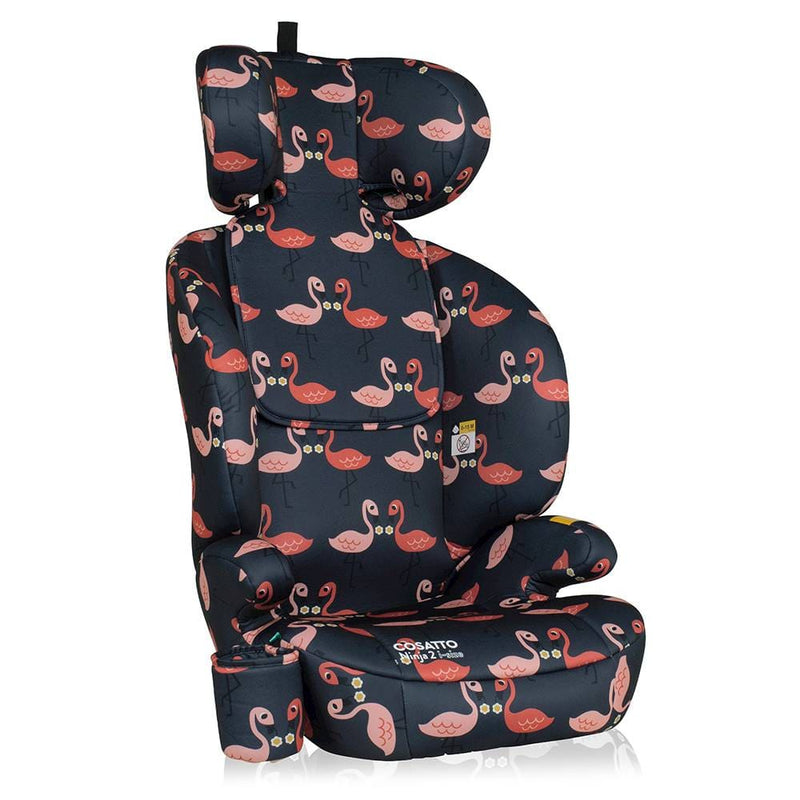 Cosatto Ninja 2 i-Size Group 2,3 Car Seat in Pretty Flamingo Car Seats CT5382 5021645068175