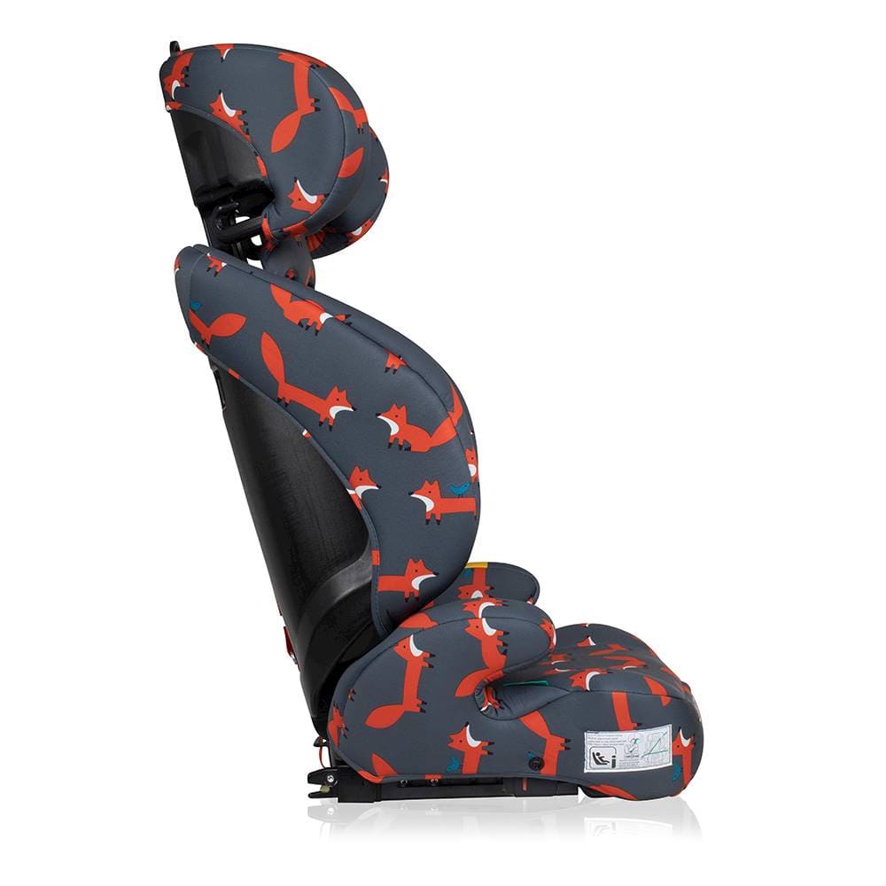 Cosatto Zoomi 2 i-Size Group 123 Car Seat in Charcoal Mister Fox Car Seats CT5265 5021645067000