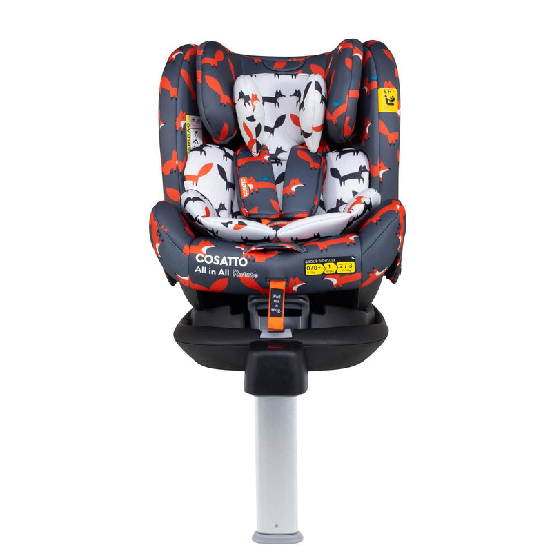 Cosatto All in All Rotate Charcoal Mister Fox Combination Car Seats CT4856 5021645062913