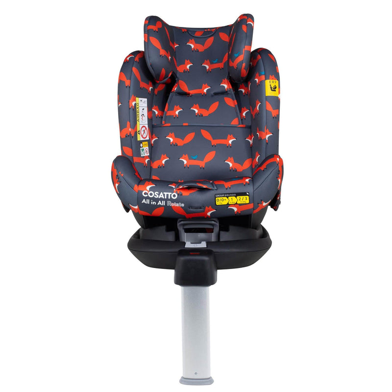 Cosatto All in All Rotate Charcoal Mister Fox Combination Car Seats CT4856 5021645062913