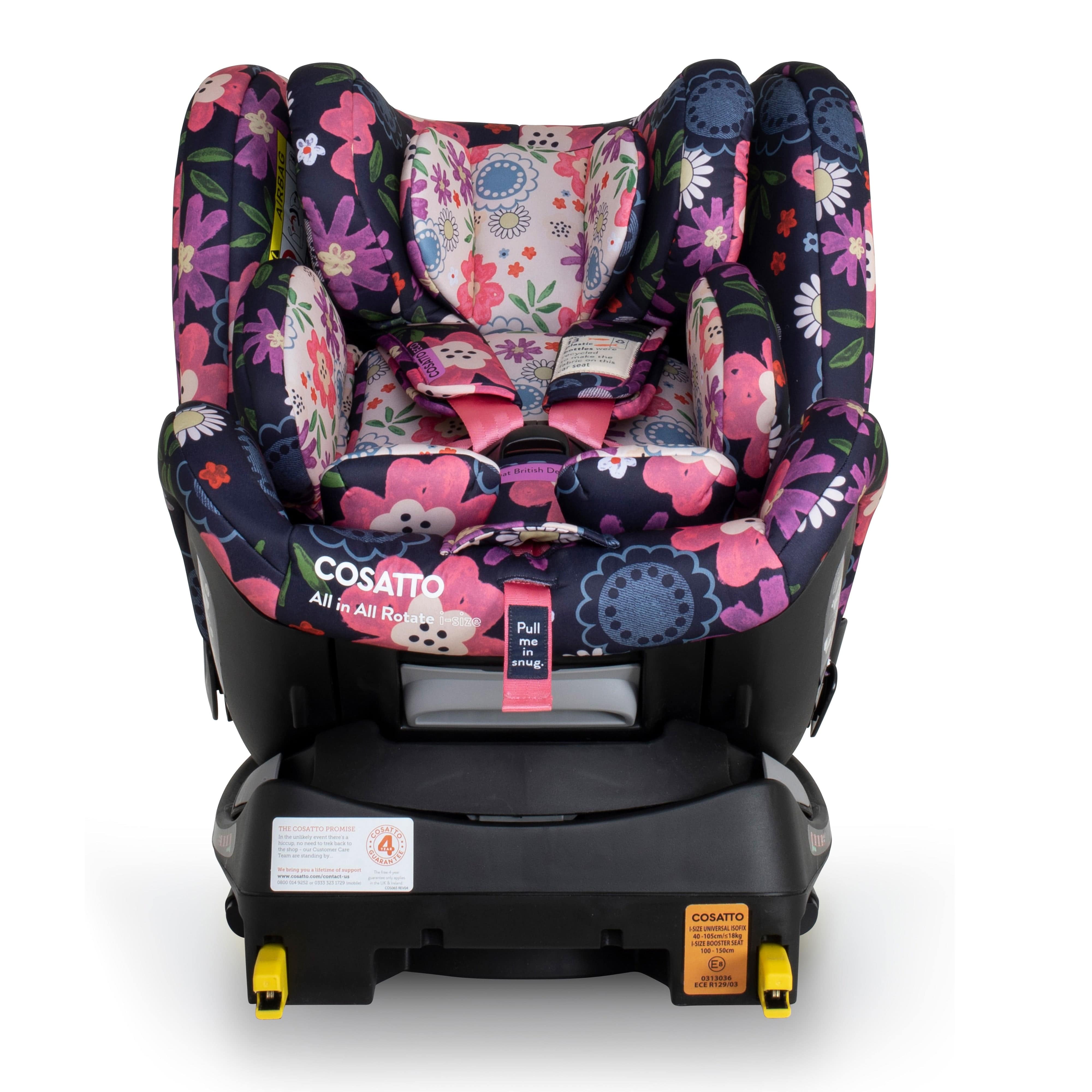 Cosatto All in All Rotate i-Size 0+/1/2/3 Car Seat Dalloway Combination Car Seats CT5219 5021645066546