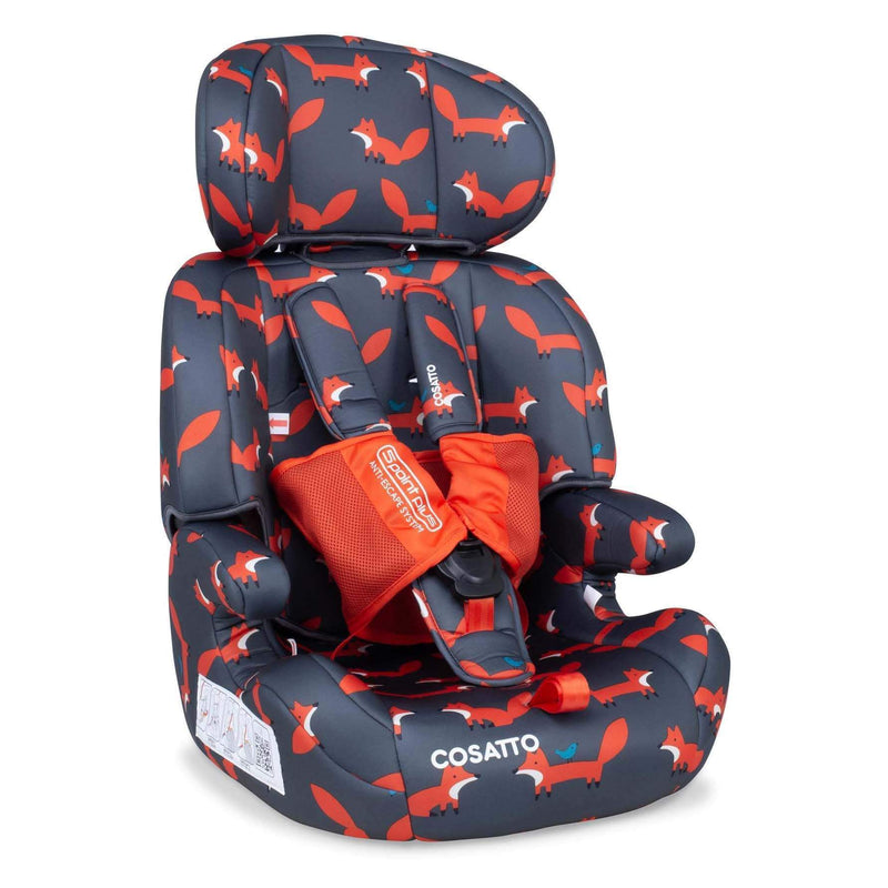 Cosatto Zoomi Car Seat Charcoal Mister Fox Combination Car Seats CT4552 5021645059876