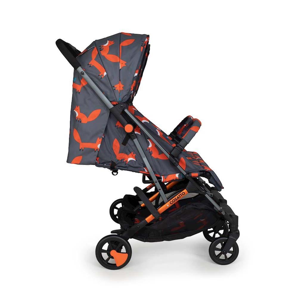 Cosatto Woosh Double Pushchair Charcoal Mister Fox Double & Twin Prams CT5359 5021645067949