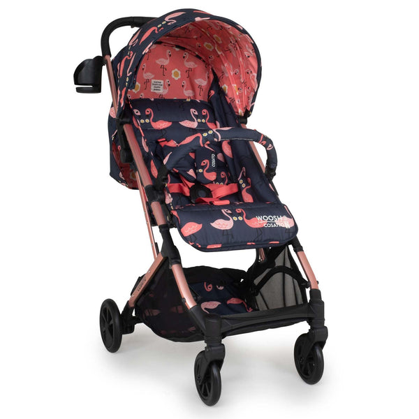 Cosatto Woosh 3 Stroller Pretty Flamingo Pushchairs & Buggies CT5052 5021645064870