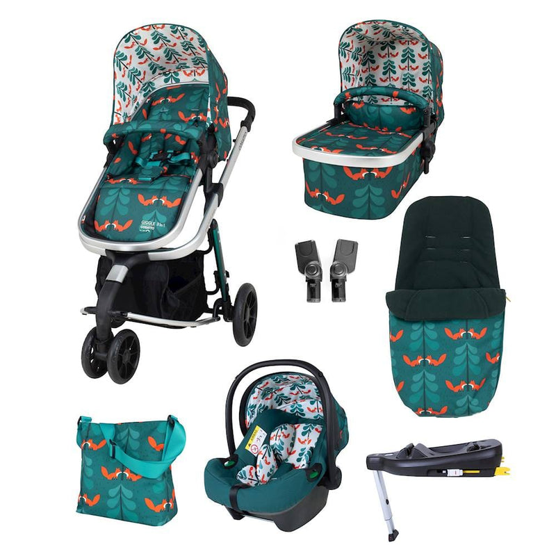 Cosatto Giggle 3 in 1 i-Size Everything Bundle Fox Friends Travel Systems CT5388 5021645068236