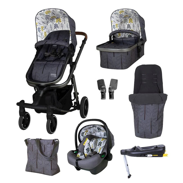 Cosatto Giggle Trail 3 in 1 i-Size Everything Travel System Bundle Fika Forest Travel Systems CT5384 5021645068199