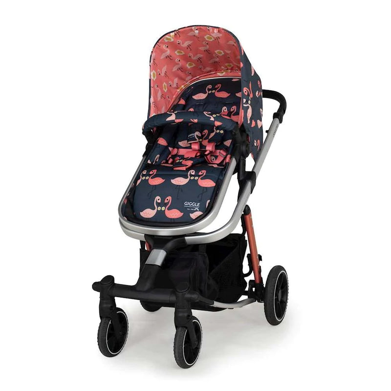 Cosatto Giggle Trail 3 in 1 i-Size Everything Travel System Bundle Pretty Flamingo Travel Systems CT5385 5021645068205