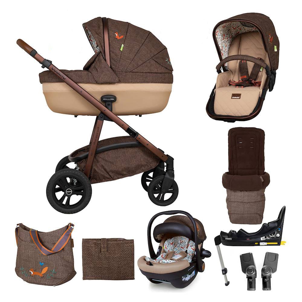 Cosatto Wow Continental Acorn Everything Bundle Foxford Hall Travel Systems