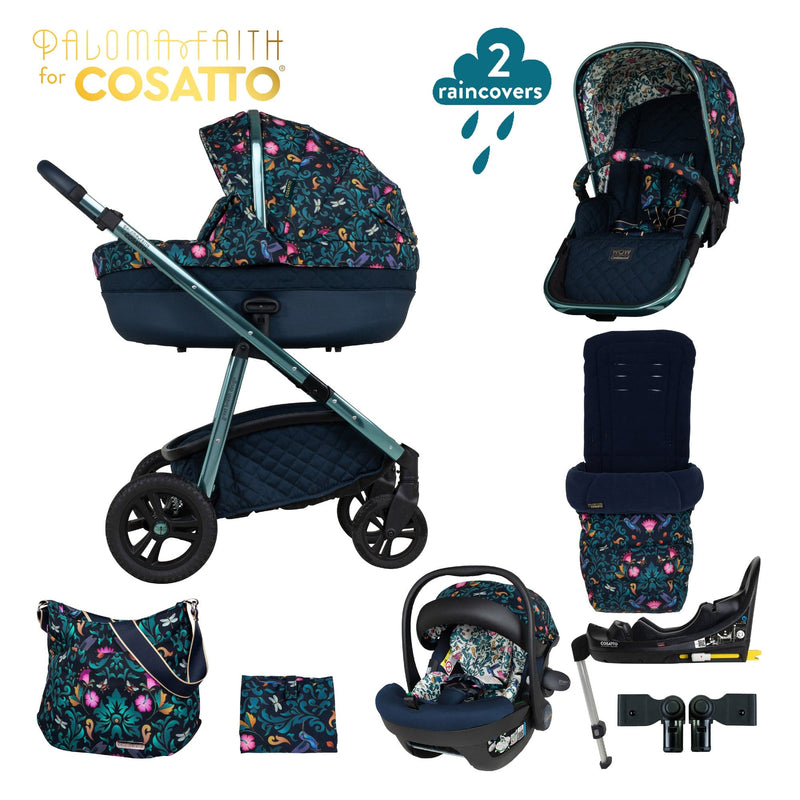 Cosatto Wow Continental Acorn Everything Bundle Wildling Travel Systems CT5299 5021645067345