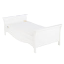 CuddleCo Clara Cot Bed in White Cot Beds