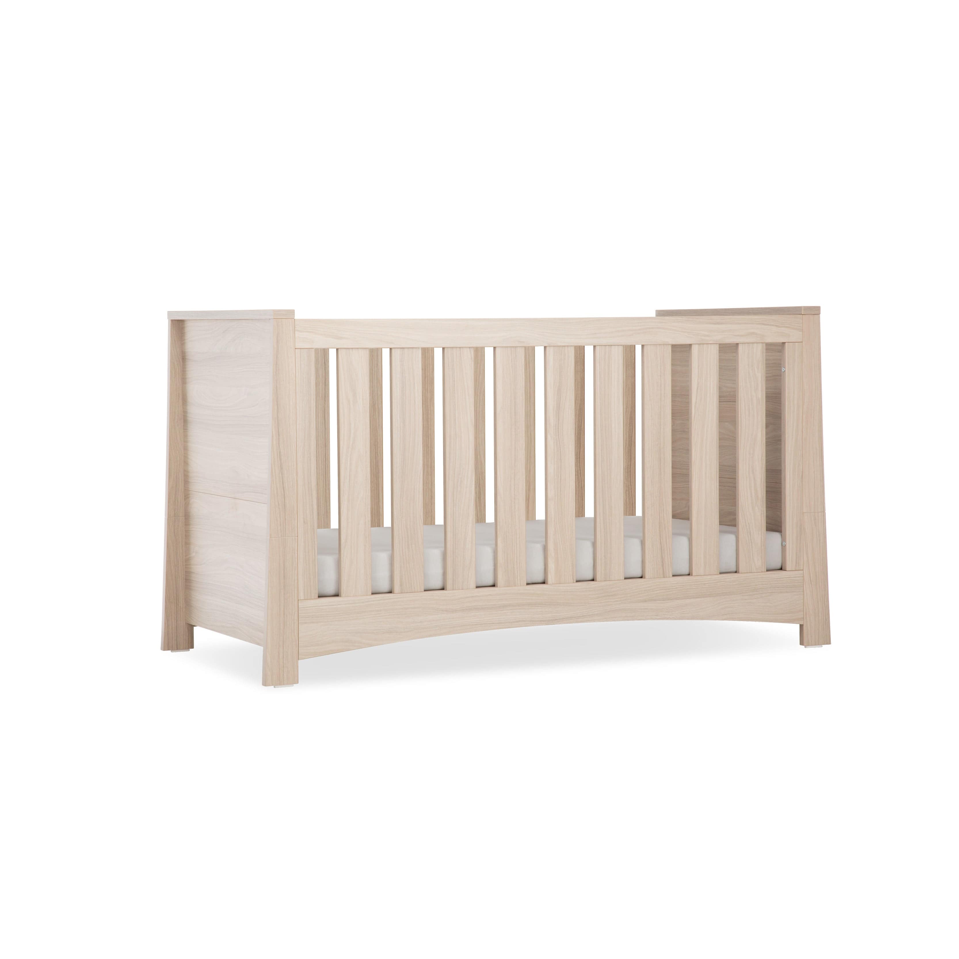 CuddleCo Isla Cotbed in Ash Cot Beds