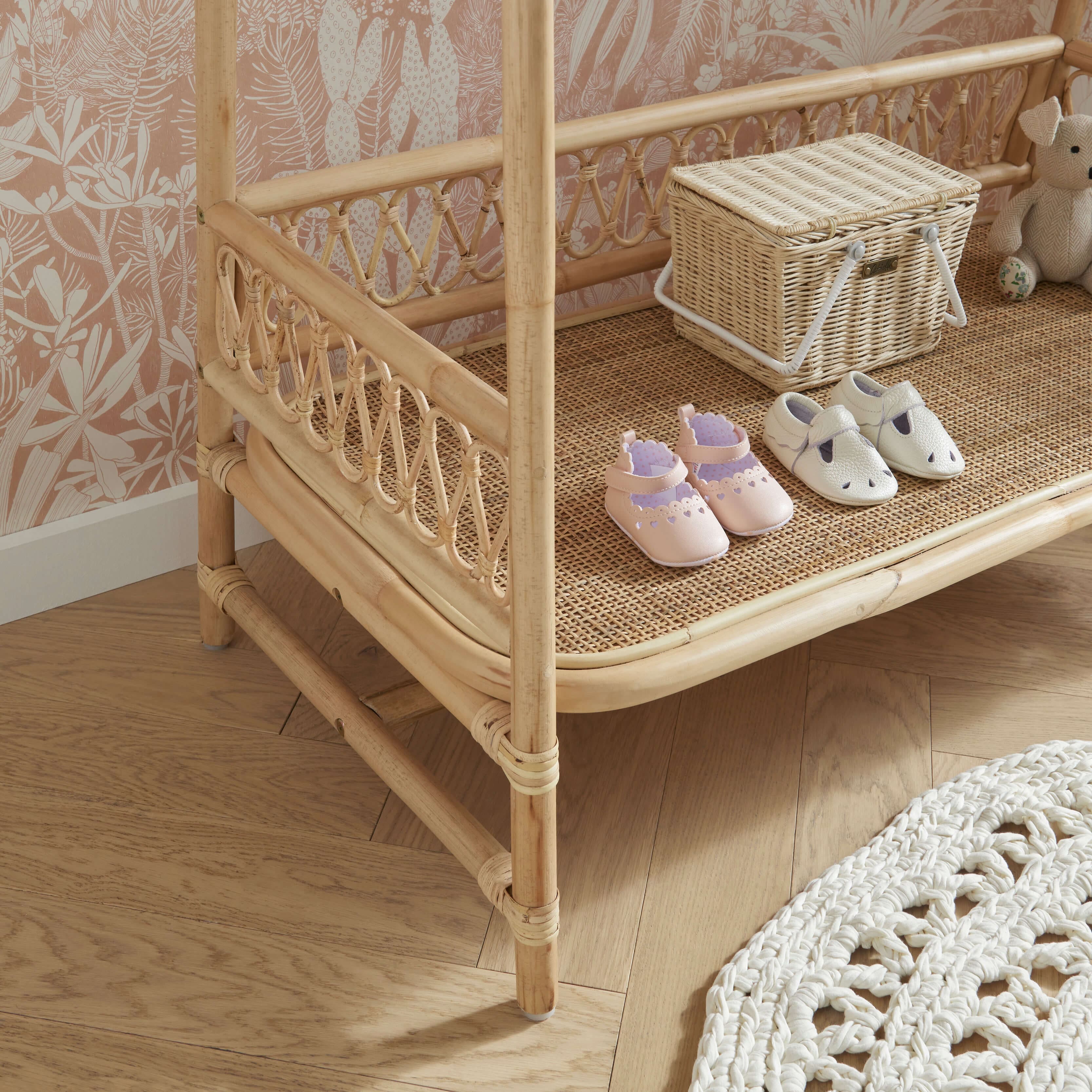 CuddleCo Aria 3 Piece Room Set in Rattan Nursery Room Sets FRN/CUD/151151 5060971151151