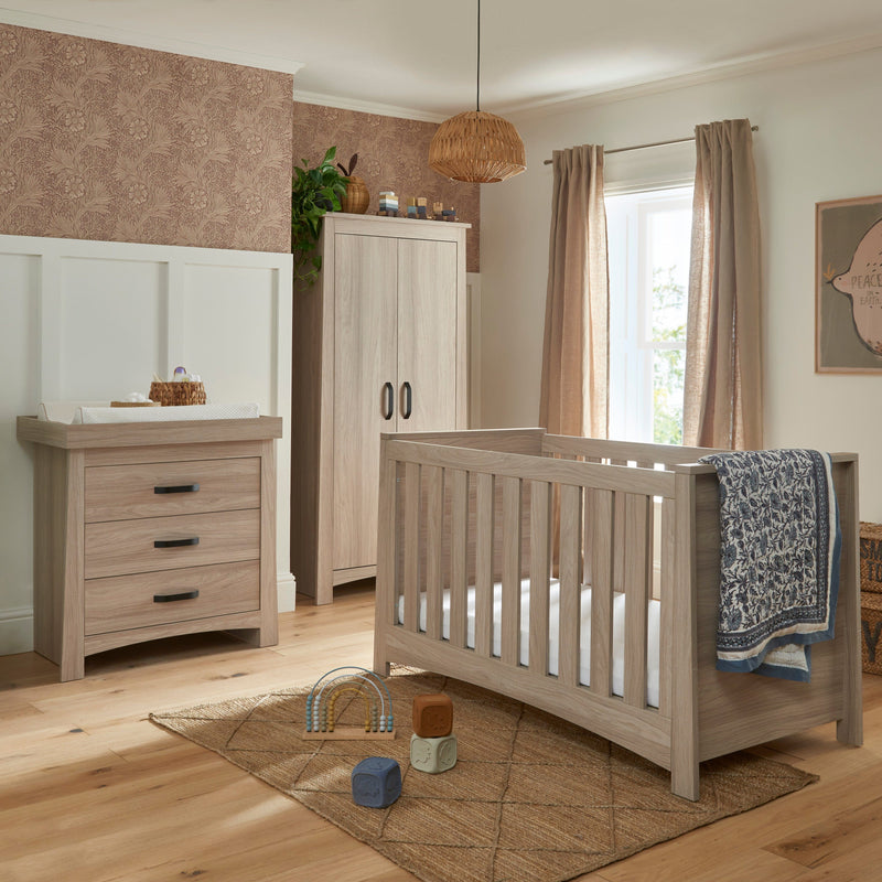 CuddleCo Isla 3 Piece Set in Ash Nursery Room Sets