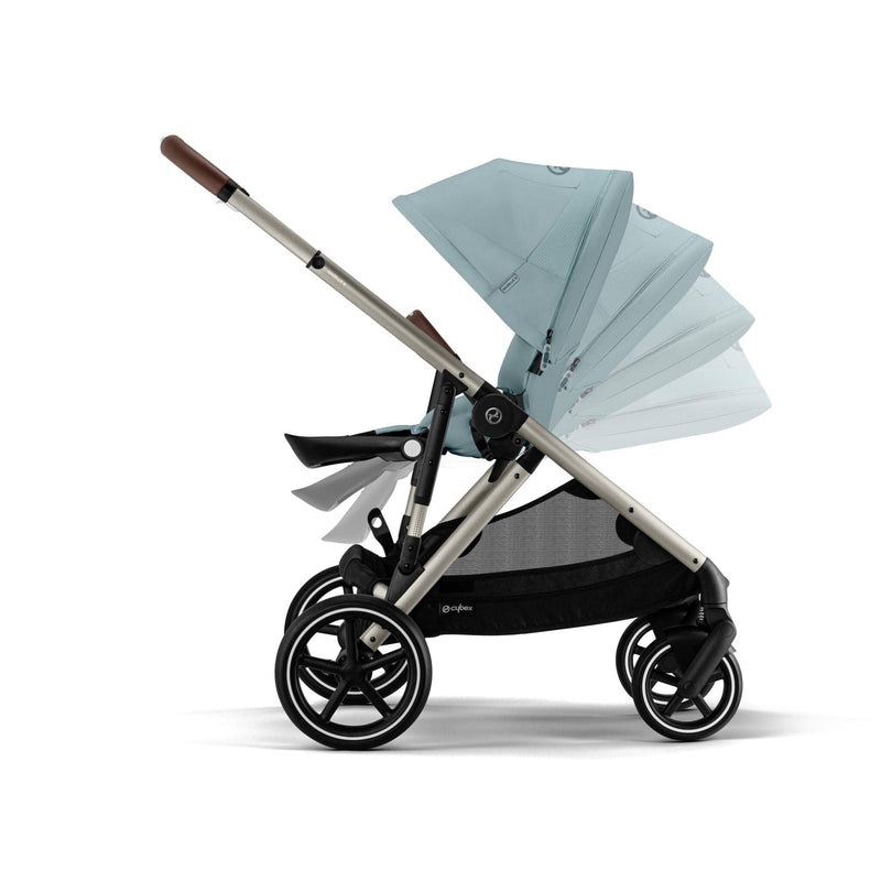 Cybex Gazelle S Comfort Bundle in Taupe/Sky Blue Baby Prams 12772-TPE-SKY-BLU 4063846324880