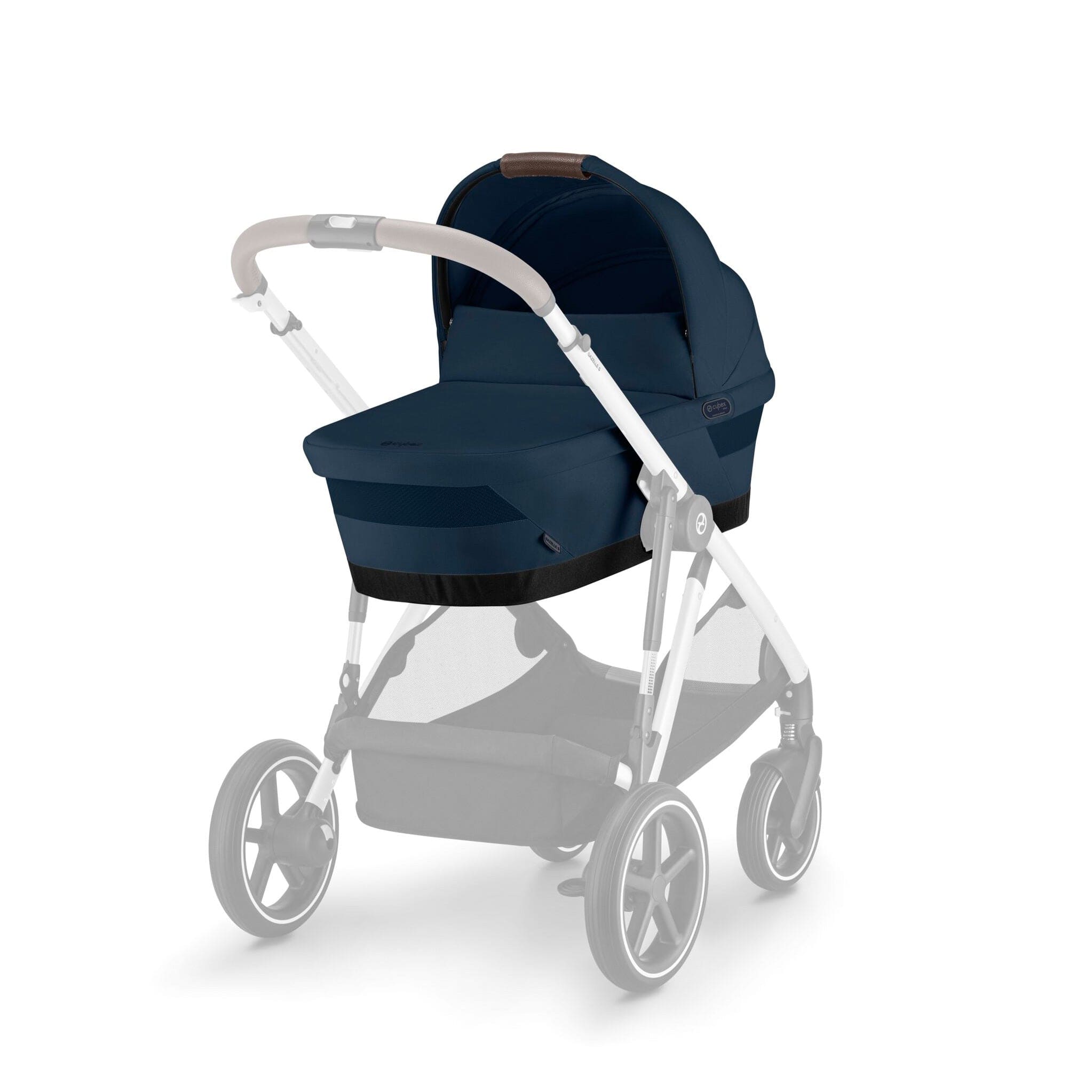 Cybex Gazelle S Essential Bundle in Silver/Ocean Blue Baby Prams 12765-SLV-OCE-BLU 4063846324873
