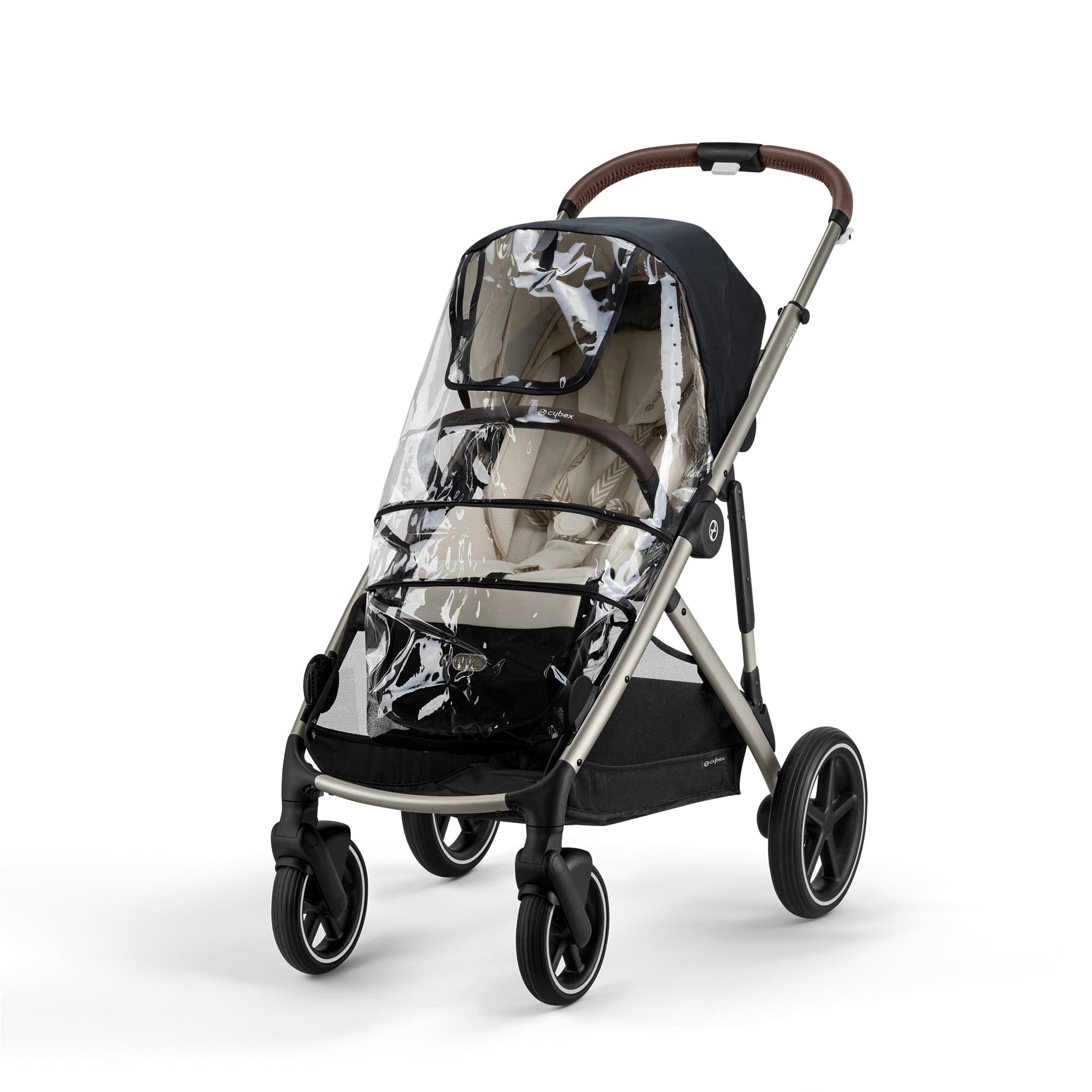 Cybex Gazelle S Essential Bundle in Taupe/Seashell Beige Baby Prams 12767-TPE-SEA-BEI 4063846324903