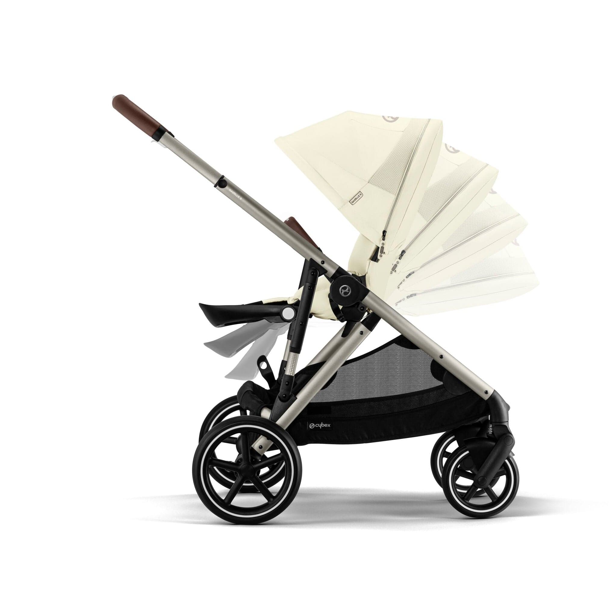 Cybex Gazelle S Essential Bundle in Taupe/Seashell Beige Baby Prams 12767-TPE-SEA-BEI 4063846324903