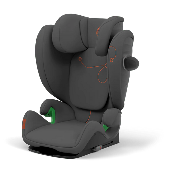 Cybex Solution G i-Fix Highback Booster Car Seat in Lava Grey Highback Booster Seats 522002283 4063846310944