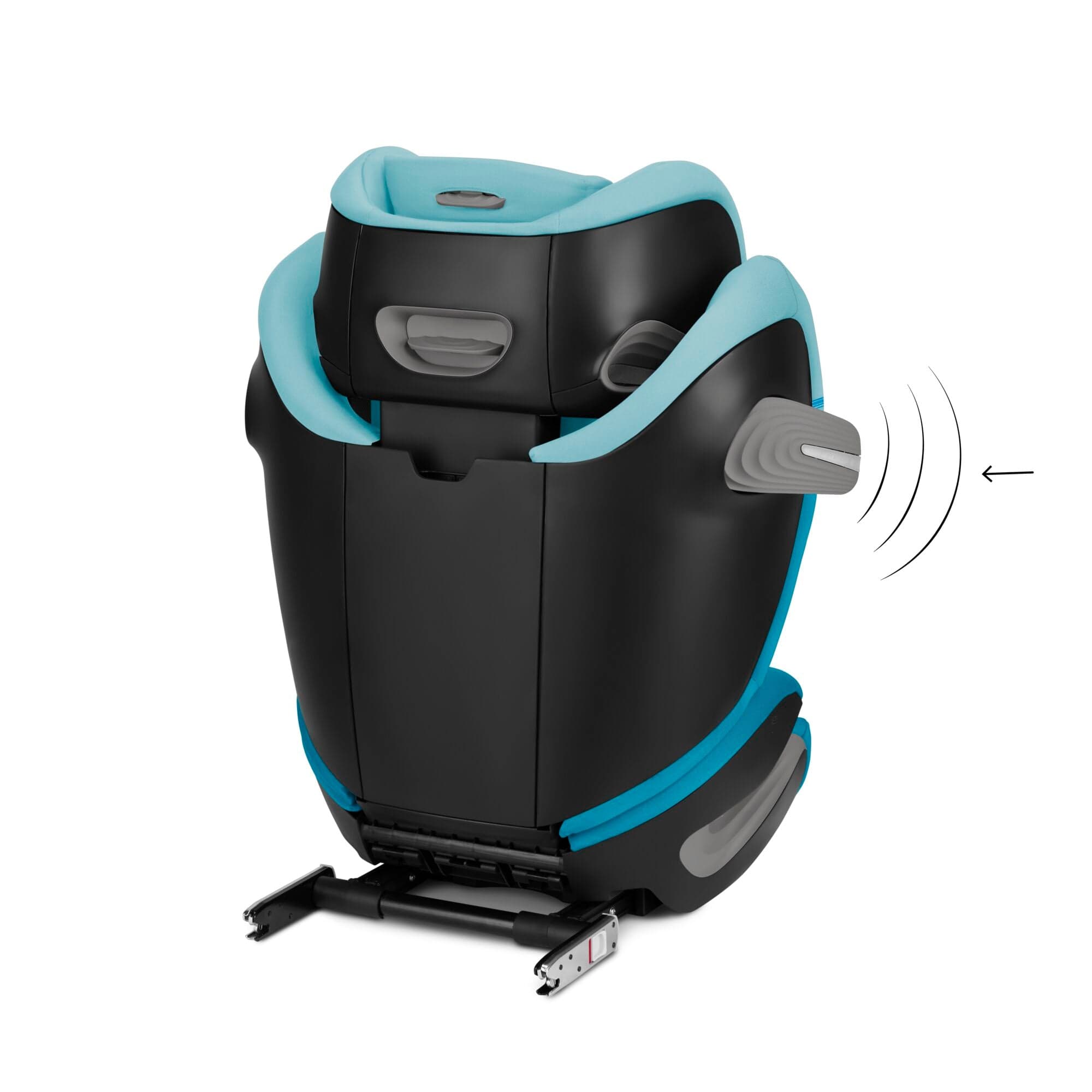 Cybex Solution S2 i-FIX High Back Booster Beach Blue Highback Booster Seats 522002268 4063846310562