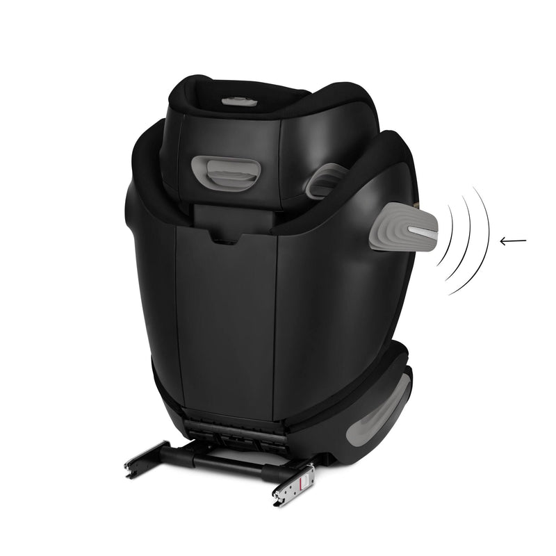 Cybex Solution S2 i-FIX High Back Booster Moon Black Highback Booster Seats 522002260 4063846310241