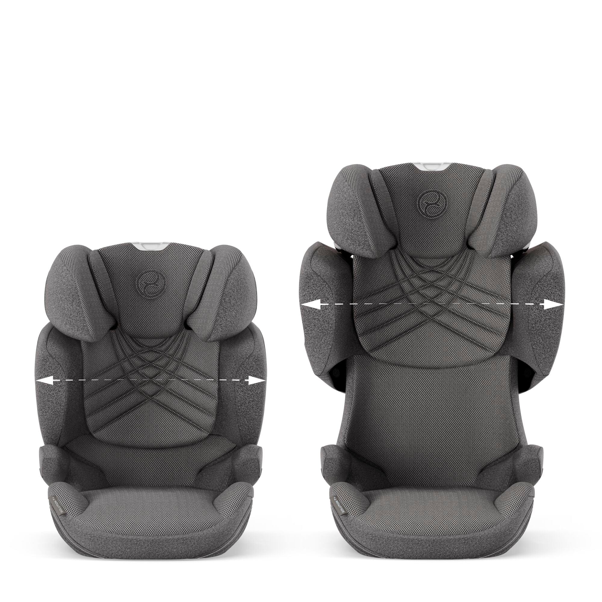 Cybex Solution T i-Fix Plus in Mirage Grey Highback Booster Seats 522004108 4063846380237