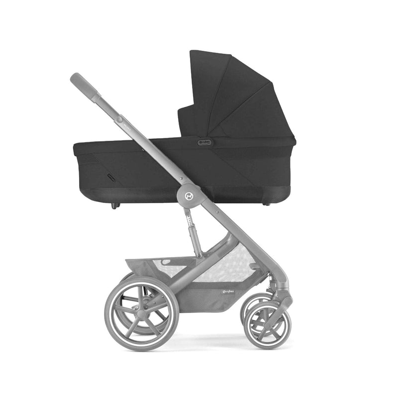 Cybex Balios S Lux Essential Bundle in Black/Moon Black Pushchairs & Buggies 12743-BLK-MOO-BLK 4063846317806