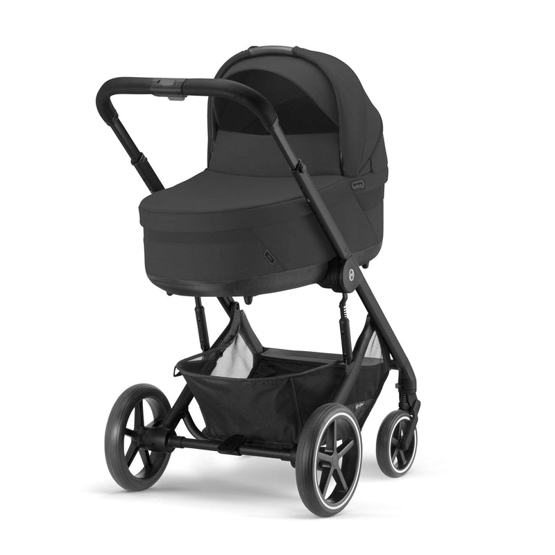 Cybex Balios S Lux Essential Bundle in Black/Moon Black Pushchairs & Buggies 12743-BLK-MOO-BLK 4063846317806