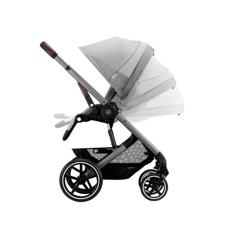Cybex Balios S Lux Essential Bundle in Silver/Lava Grey Pushchairs & Buggies 12751-SLV-LAV-GRY 4063846317967