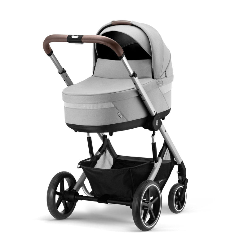 Cybex Balios S Lux Essential Bundle in Silver/Lava Grey Pushchairs & Buggies 12751-SLV-LAV-GRY 4063846317967