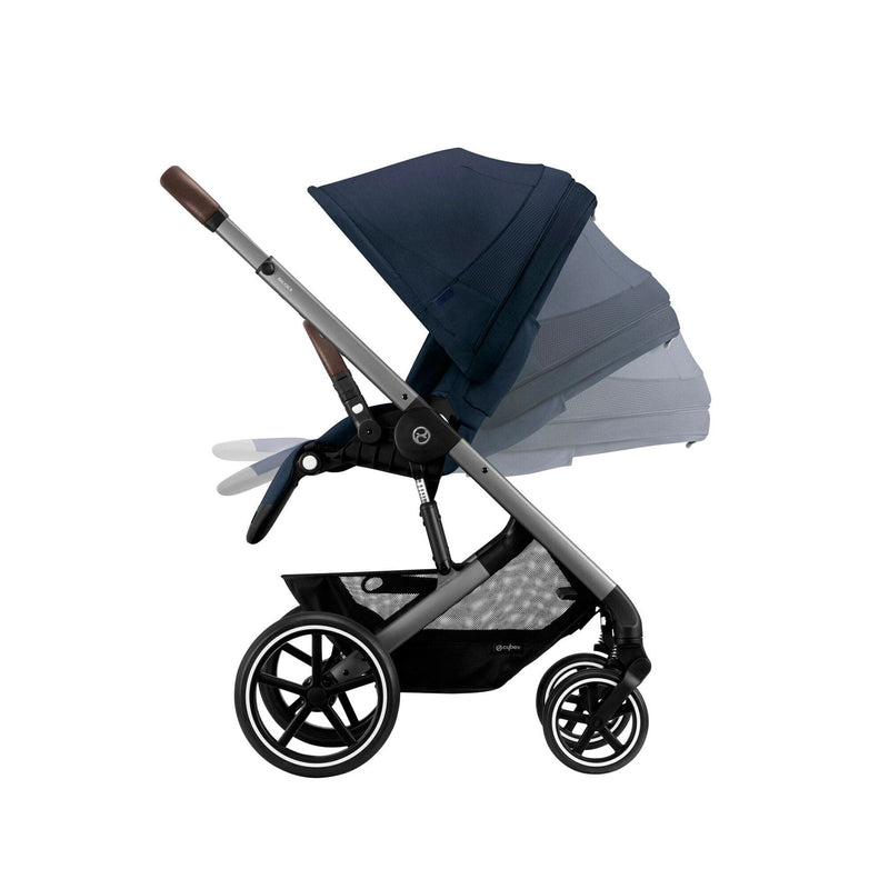Cybex Balios S Lux Essential Bundle in Silver/Ocean Blue Pushchairs & Buggies 12744-SLV-OCE-BLU 4063846366330
