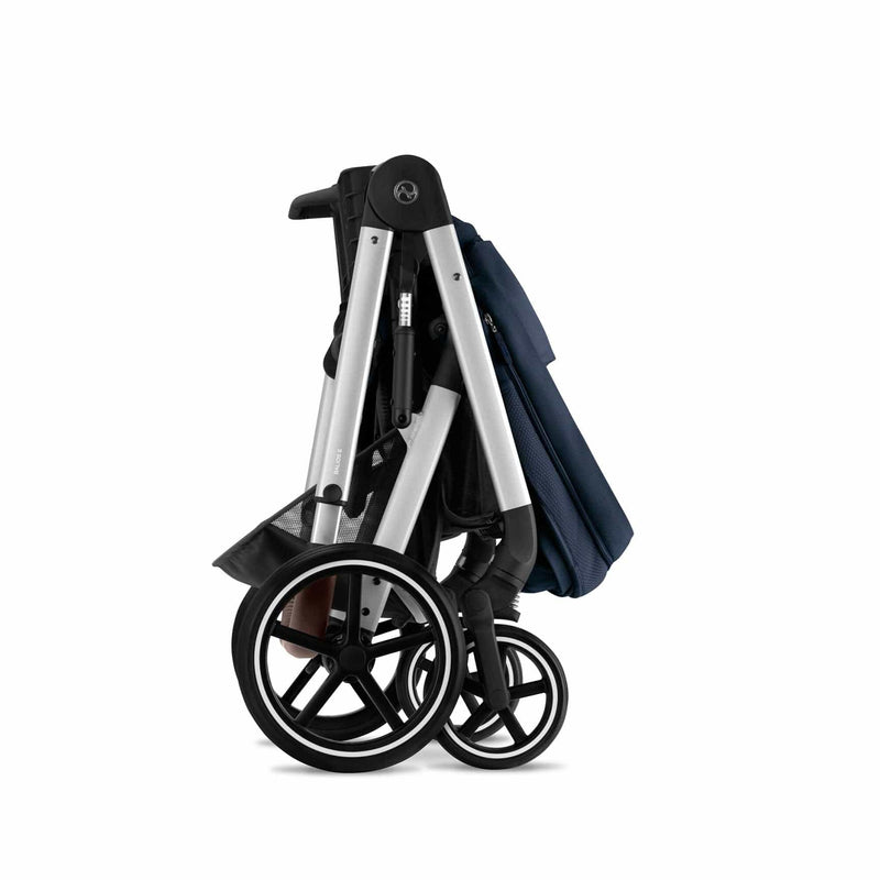 Cybex Balios S Lux Essential Bundle in Silver/Ocean Blue Pushchairs & Buggies 12744-SLV-OCE-BLU 4063846366330
