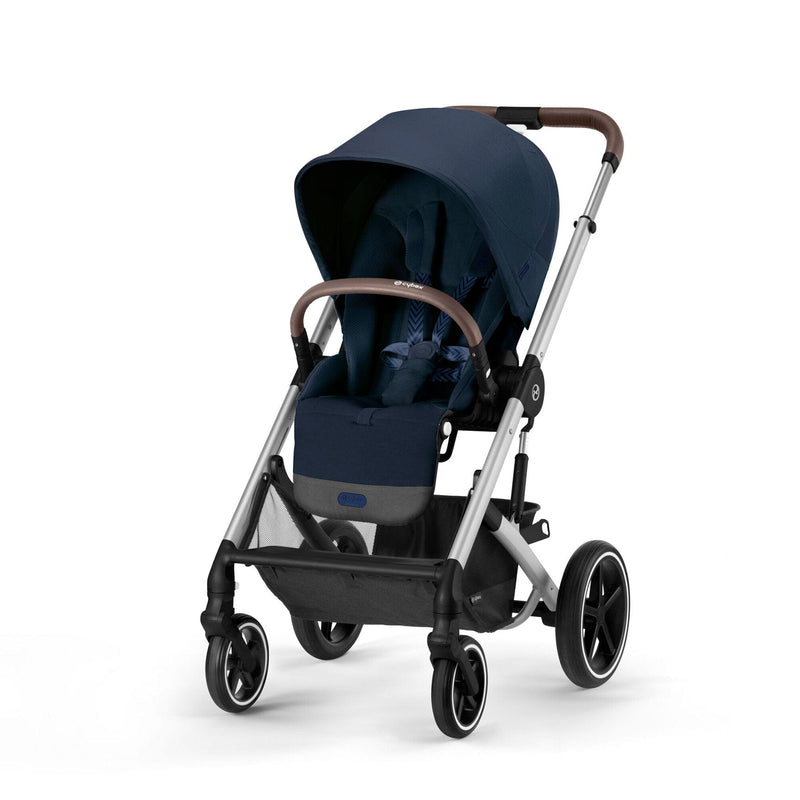 Cybex Balios S Lux Essential Bundle in Silver/Ocean Blue Pushchairs & Buggies 12744-SLV-OCE-BLU 4063846366330