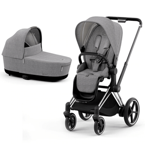 You added <b><u>Cybex ePriam & Lux Cot (2022) in Manhattan Grey Plus</u></b> to your cart.