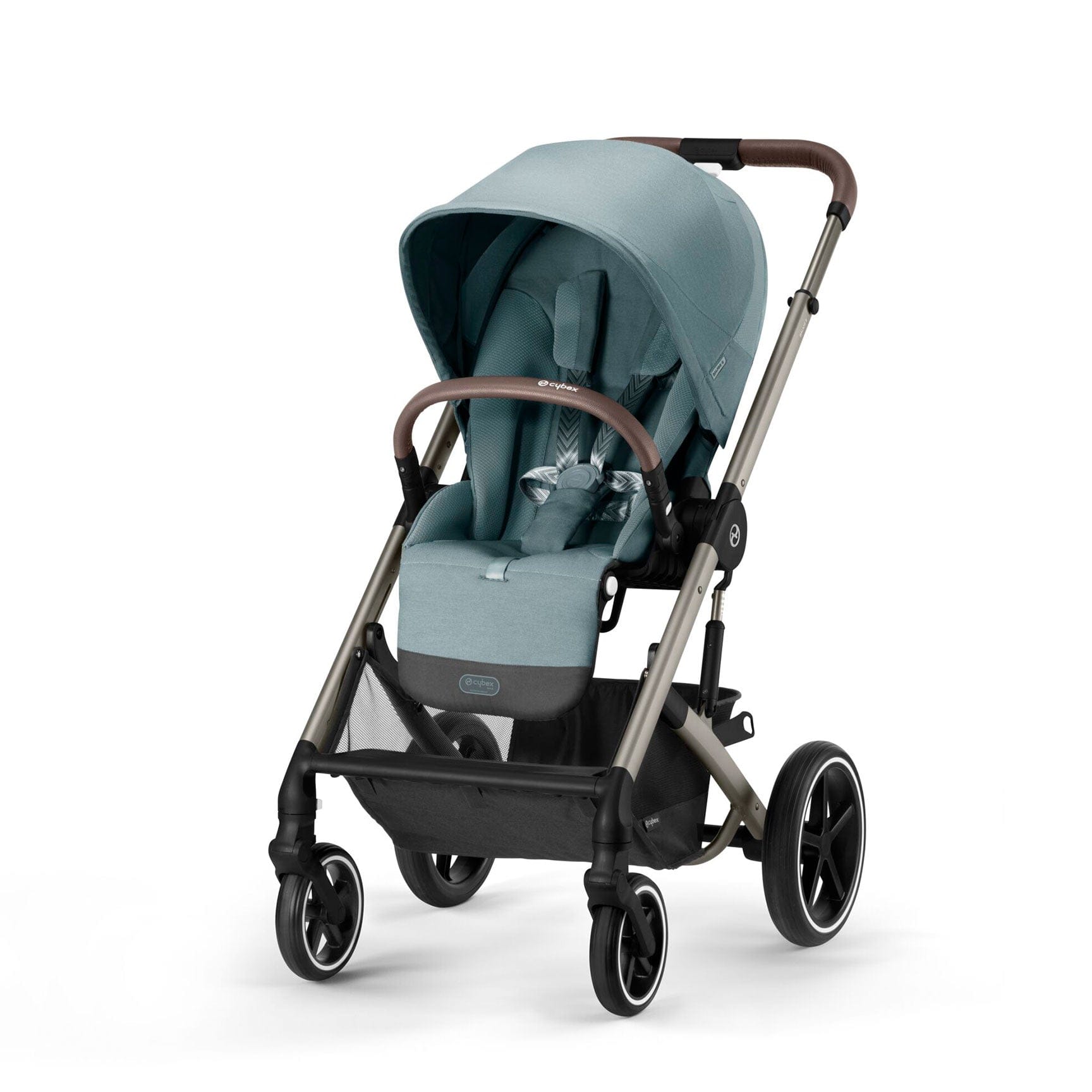 Cybex Balios Comfort Bundle in Taupe/Sky Blue Travel Systems 127458-TPE-SKY-BLU 4063846318049